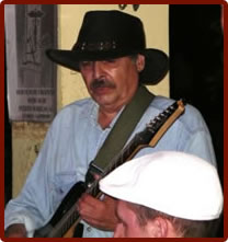 Carlos playing Santana